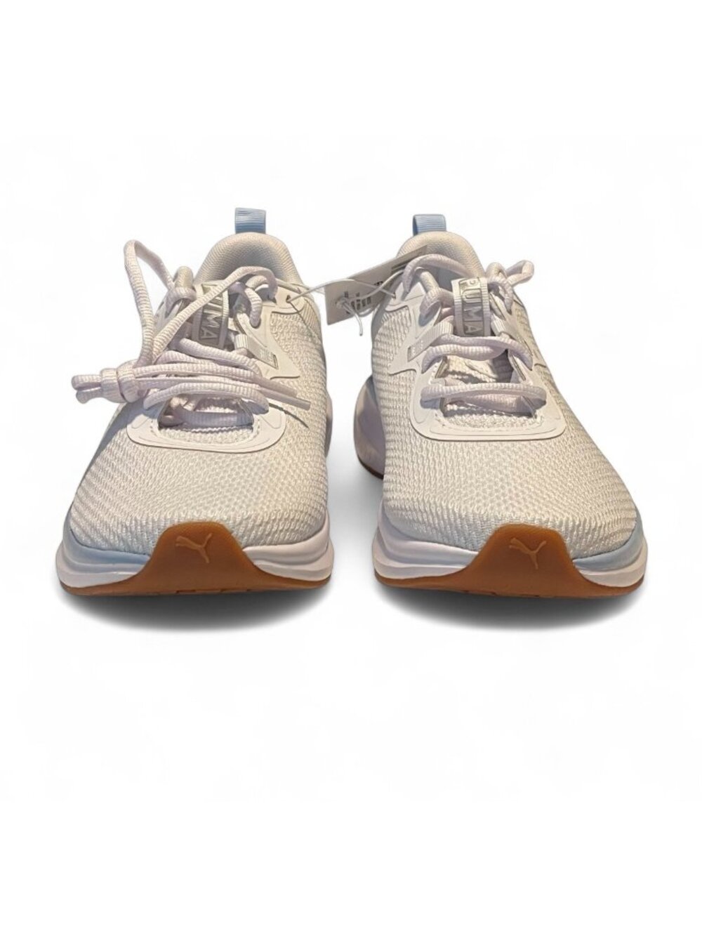 Puma Womens White Running Shoes Size 9 Cushioned Lightweight Sneakers - Picture 5 of 11